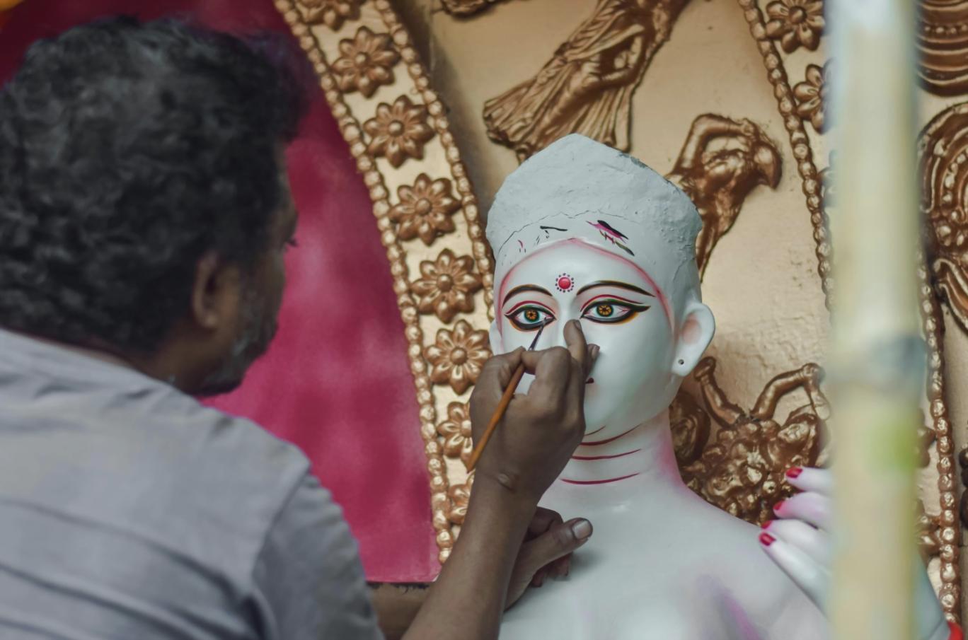 Демонстрація техніки малювання портрету